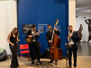 Jazzmood Quartet Joue au MusÃ©e de la Marine Ã  Toulon